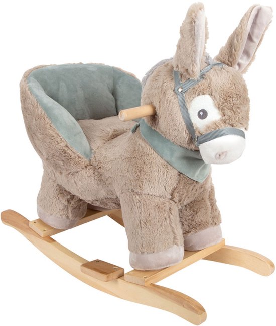 Small Foot - Houten Hobbel Ezel met Stoel