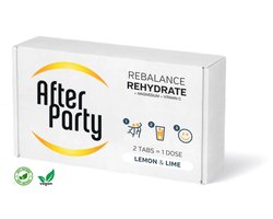 AfterParty 10-Pack - Anti Kater - Kater Killer - Elektrolyt - ORS - 2 tabletten sachet
