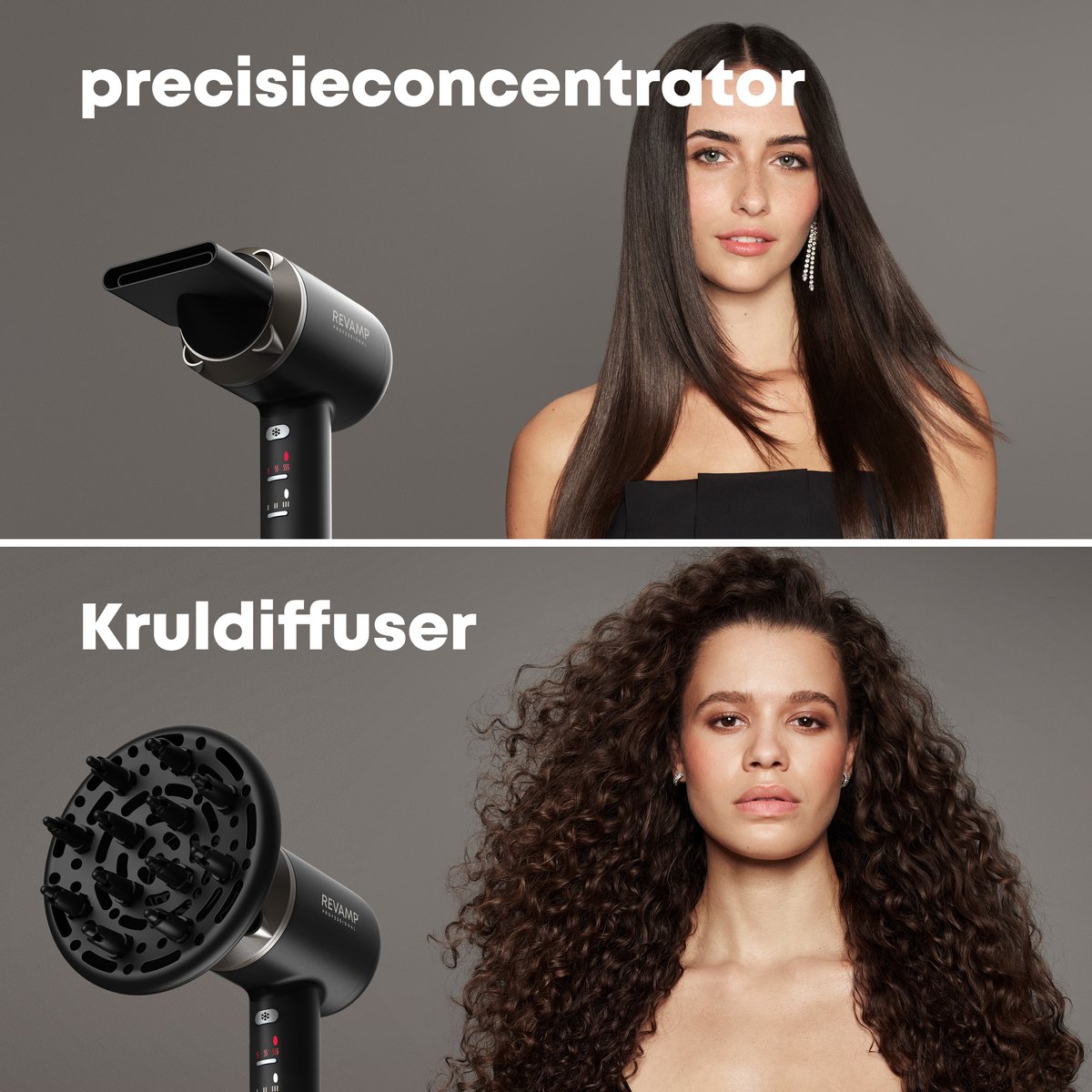 Revamp DR7000 Fohn met Diffuser - Haardroger Inclusief 4 - afbeelding 2