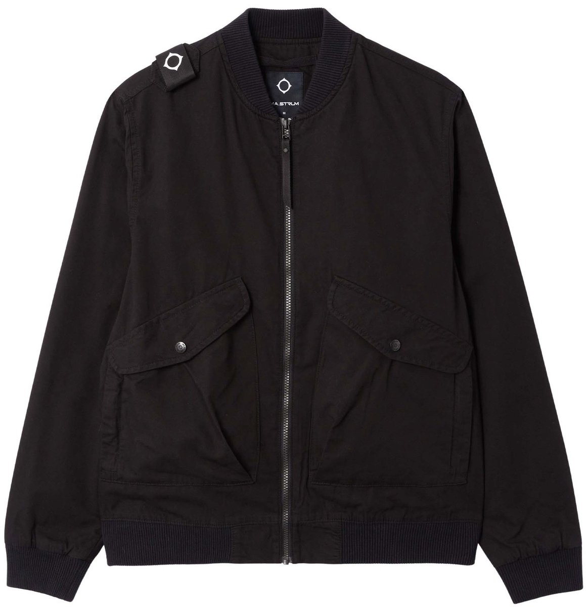 Mastrum - Jas Zwart Mastrum Core Sweat Pant Jackets Zwart Mas1554 Bomber Jet Black