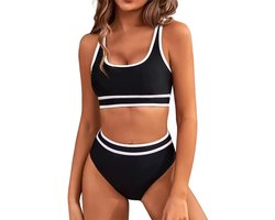 Sportieve Bikini - Dames Zwemkleding - Badpak - Zwempak - Hoge Taille