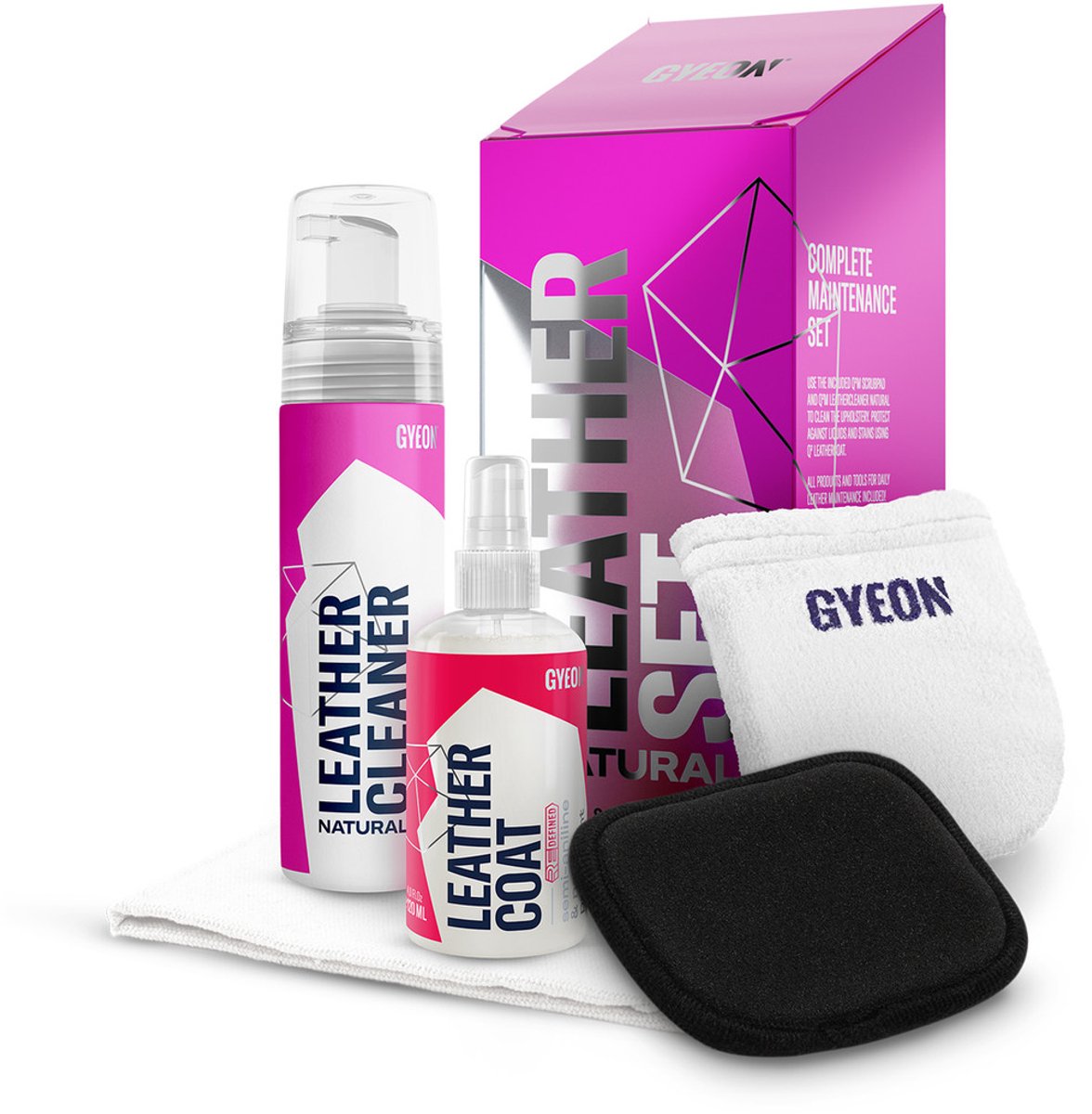 GYEON Q²M Leatherset - Natural - 200ml