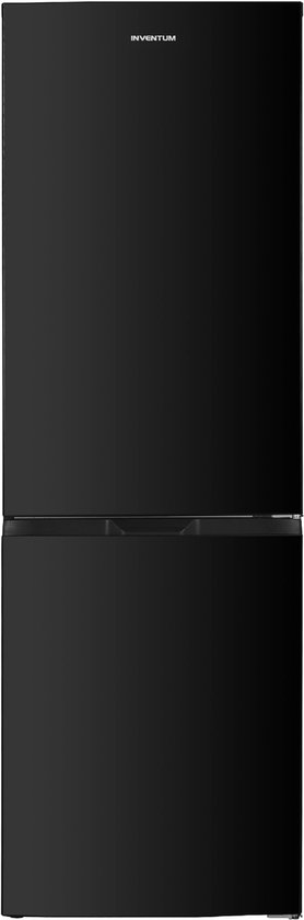 Inventum KV1840B No Frost energiezuinige koel-vriescombinatie - 184 cm hoog - 327 liter - Superkoelen - Supervriezen - Energielabel C - Vrijstaand - Zwart