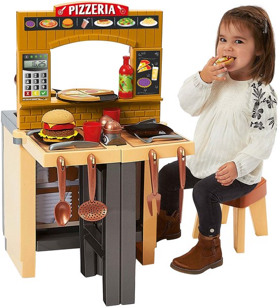 Ecoiffier Pizzeria 100% Chef Keuken + Restaurant + Accessoires van Ecoiffier — afbeelding 2