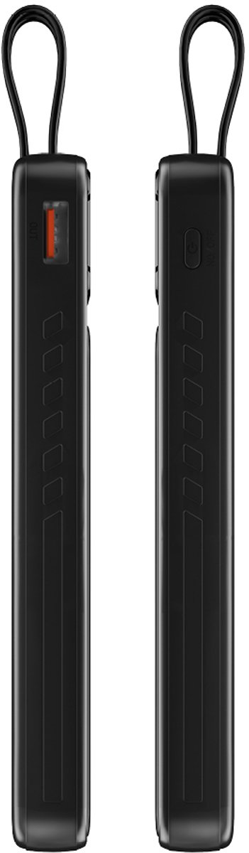 Electrox - Powerbank 10000 mAh - 22.5W Snellaad Functie - USB-A, USB-C & iOS - Universeel voor Smartphones, Tablets & Gadgets - Reis Powerbank - Draagbare Lader - Quick Charge - Cosmo - Zwart — cadeau in Gadgets - foto 2