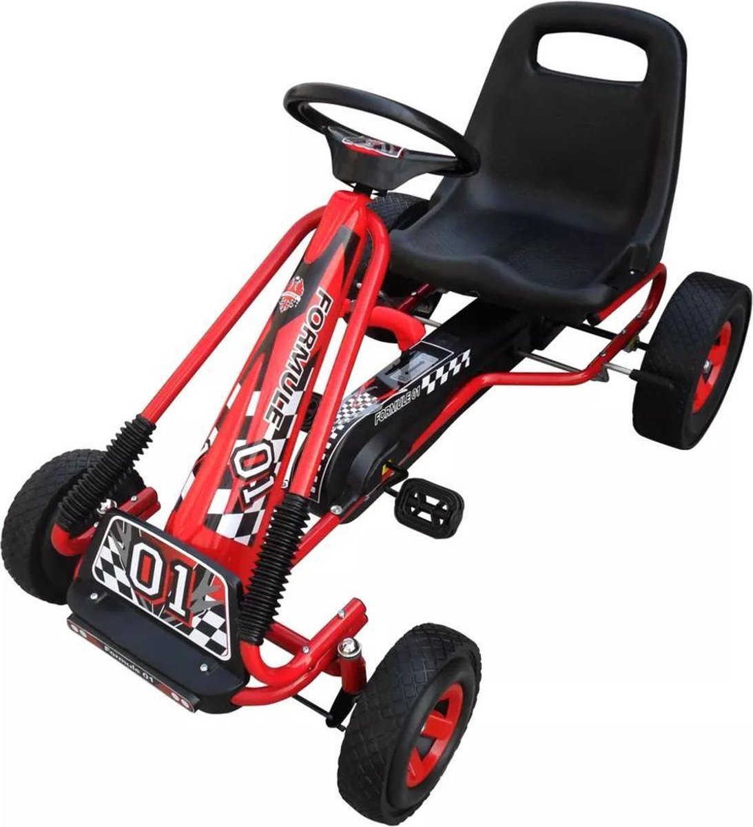 vidaXL - Skelter F1 Junior rood 90255