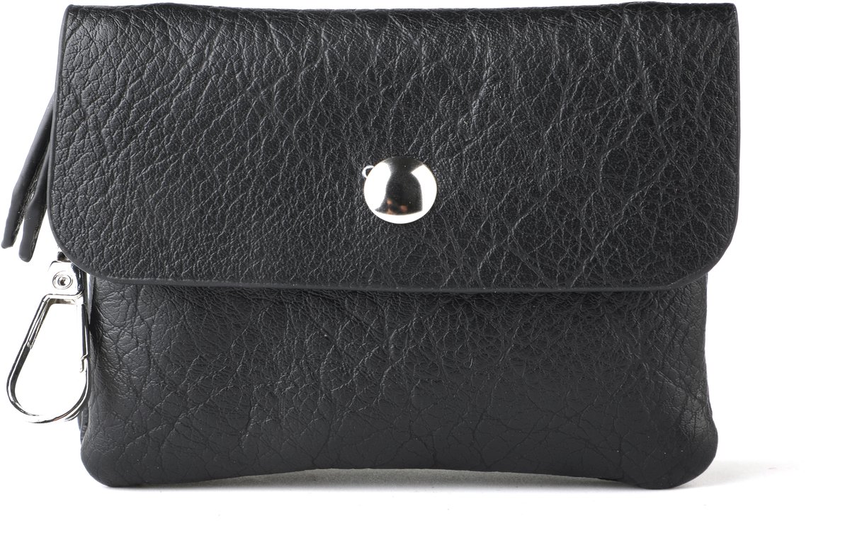 Kyra portemonneetje Black-dames-cadeau-moederdag-klein-sinterklaas-kerst-valentijn-trendy