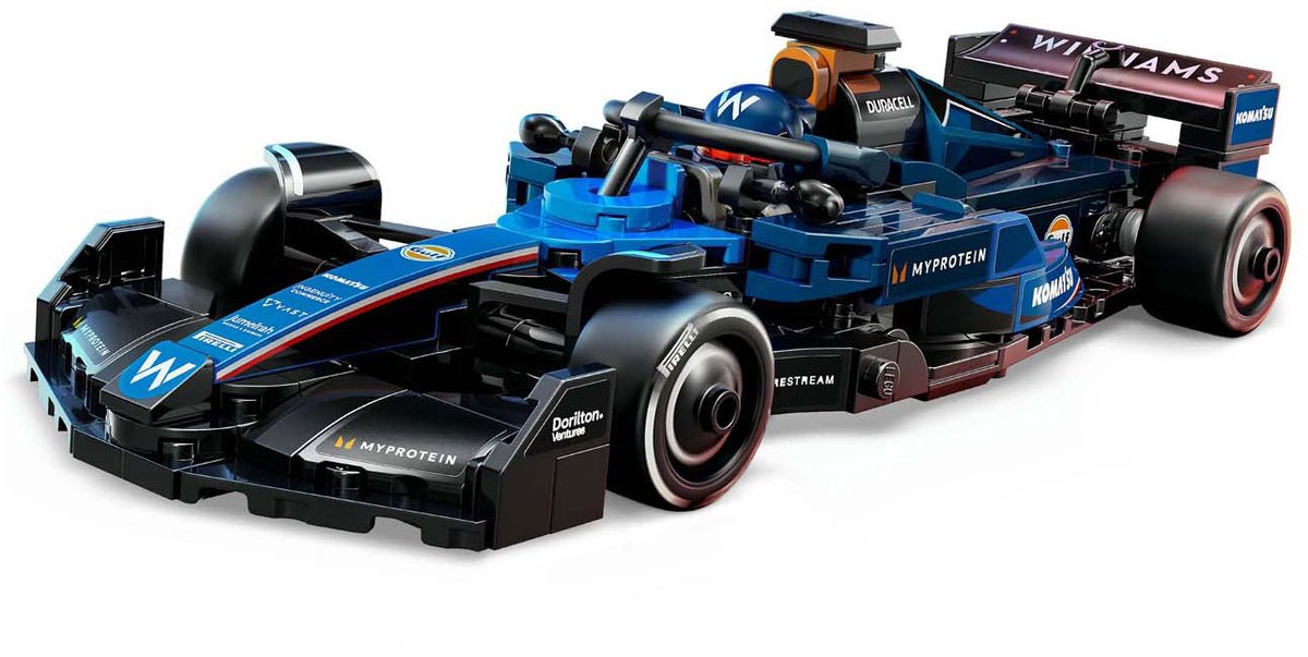 LEGO Speed Champions Williams Racing FW46 F1 racewagen Set - 77249 — afbeelding 6