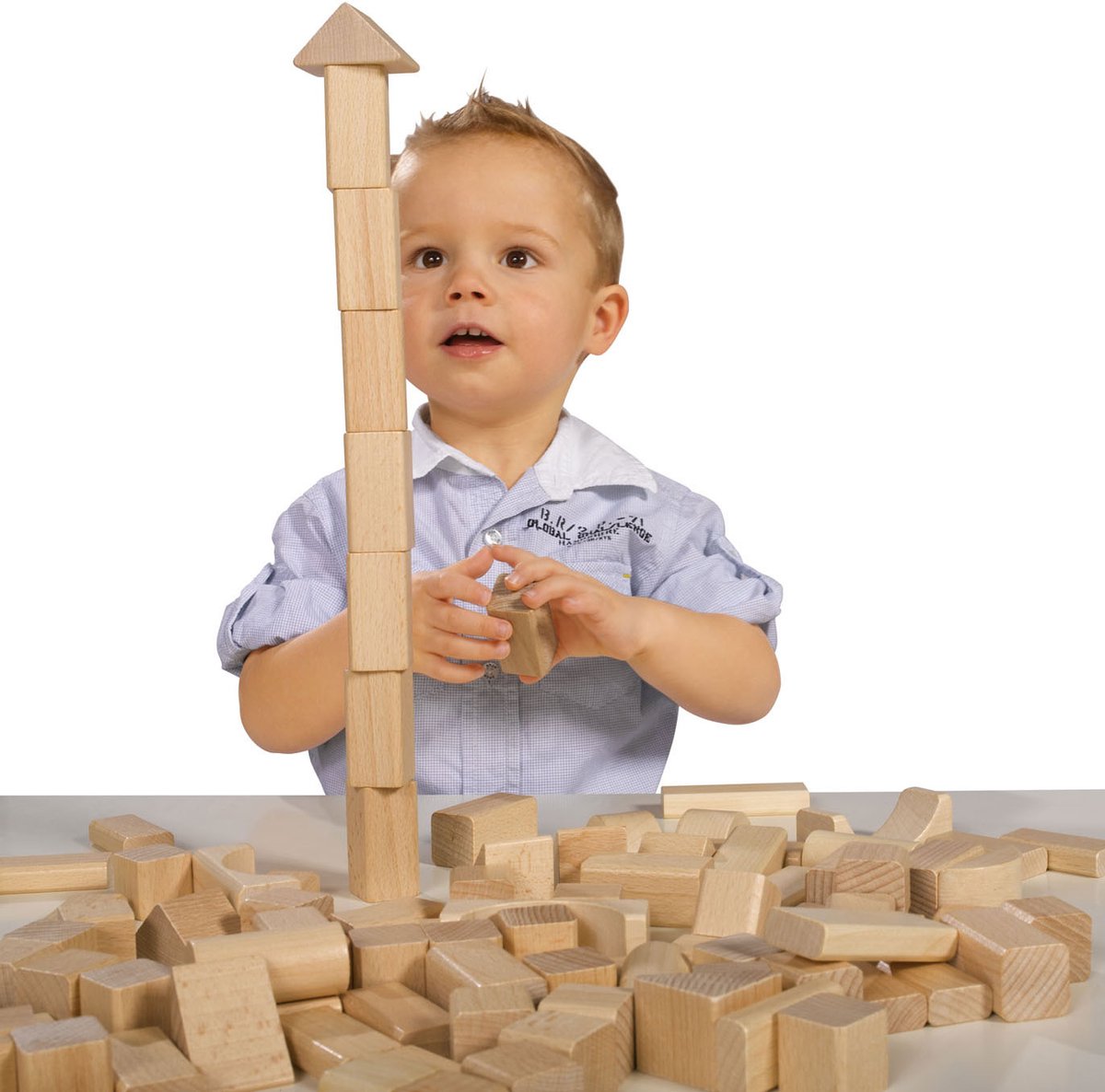 Eichhorn Natural Wooden Blocks — afbeelding 7