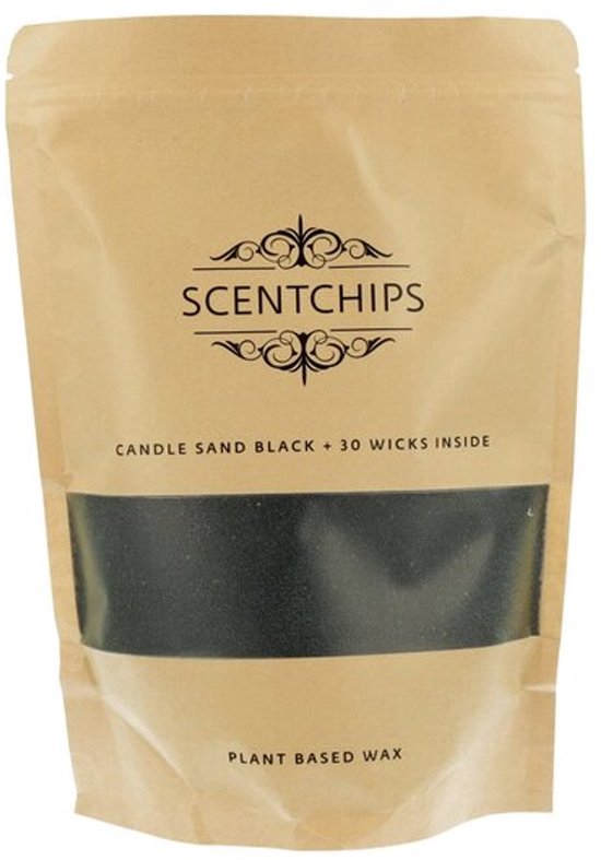 Sable à bougie 500 grammes Zwart