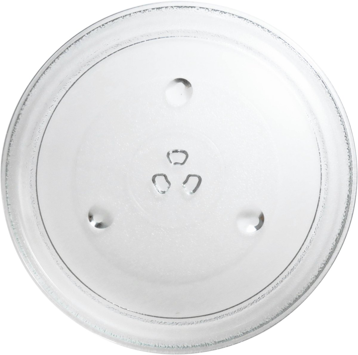 31,5 cm Dparts glasplaat voor magnetron - met 3 + 3 nokjes - draaiplateau van glas - 31.5cm - 315mm - 31,5cm