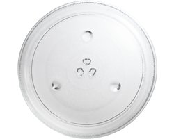 31,5 cm Dparts glasplaat voor magnetron - met 3 + 3 nokjes - draaiplateau van glas - 31.5cm - 315mm - 31,5cm