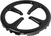 Dparts gaspit verkleiner - Rond - 12,5cm - geëmailleerd metaal - ijzeren branderverkleiner voor percolator - gaskookplaat gaspitverkleiner onderzetter voor Moka pot - gasfornuis reduceer standaard gas kookplaat