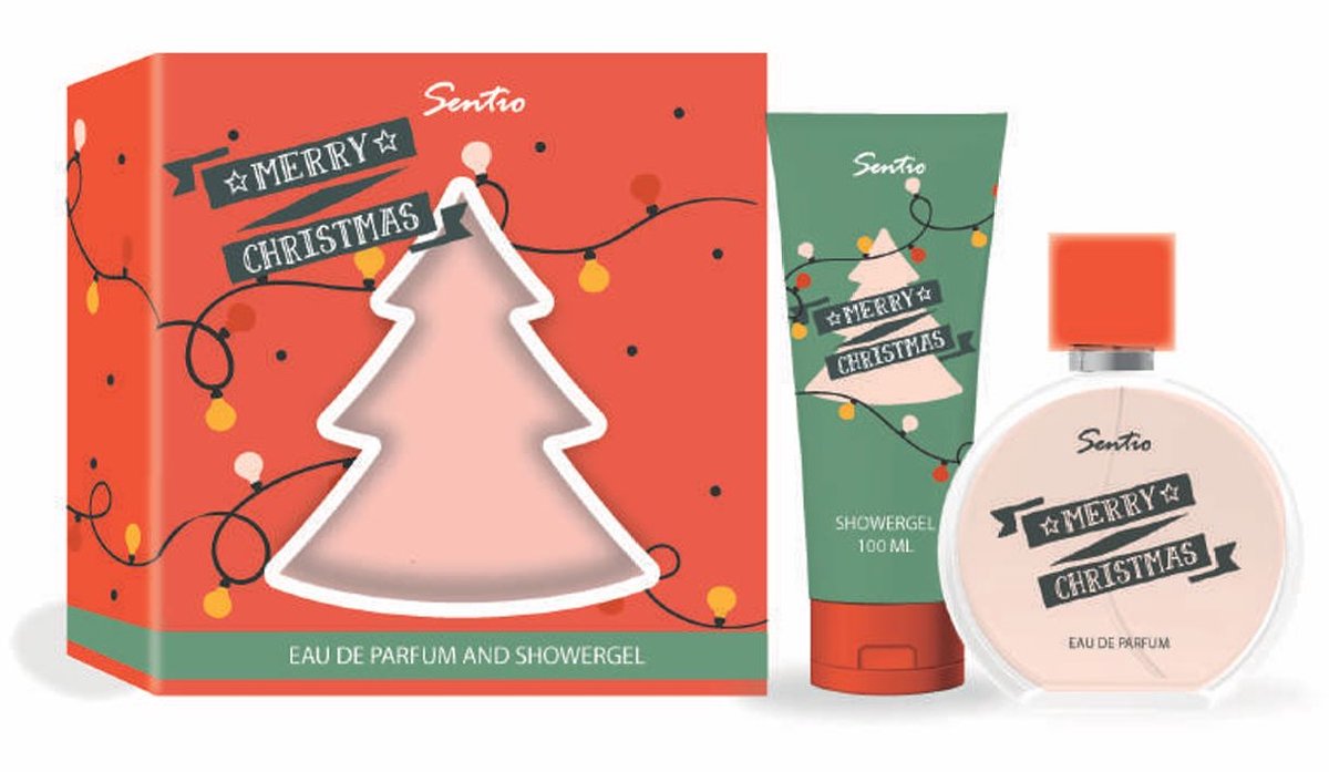 Goedkoopste SENTIO FEESTDAGEN - Kerst Giftset Christmas Tree - Merry Christmas