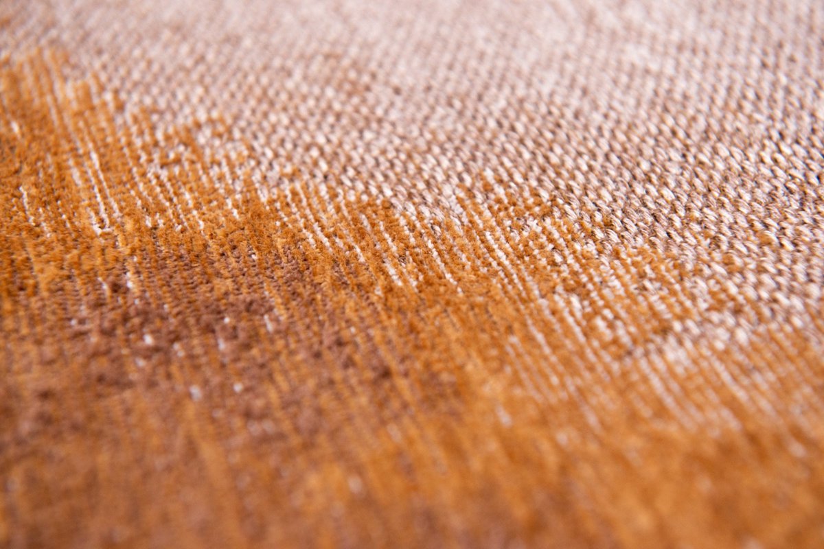 Wasbaar Binnen & Buiten Vloerkleed - 240 x 240 cm - Louis De Poortere Lagoon Chestnut - Laagpolig Tapijt - Gerecycled PET - Made in Belgium - Circulair
