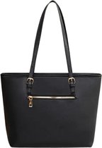 Nivard Handtas Dames - Schoudertas - School - Shopper - Schooltas - Werktas - Zwart