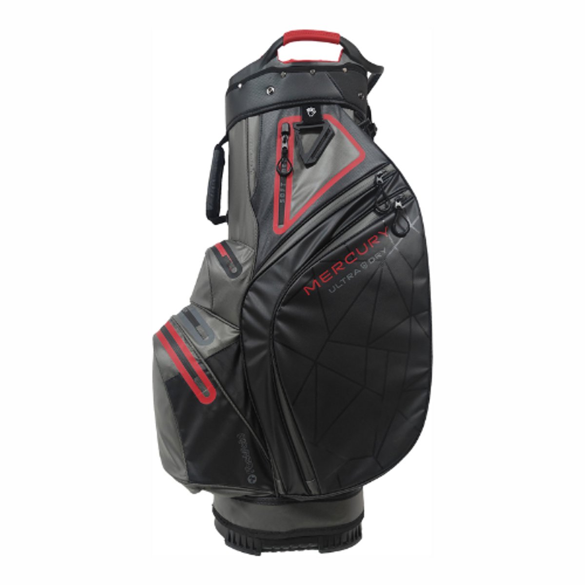Fastfold Mercury Cartbag Zwart/Rood