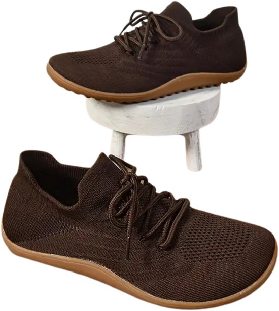 Geweo Dames Barefoot Shoes Heren Minimalist Sneaker Brede Teenbox