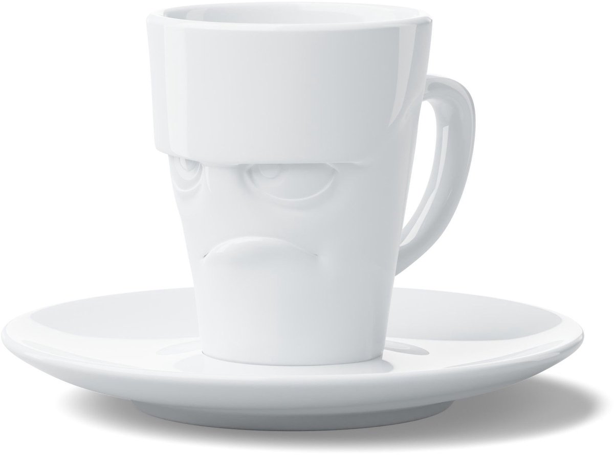FIFTYEIGHT espressokopje Grumpy wit
