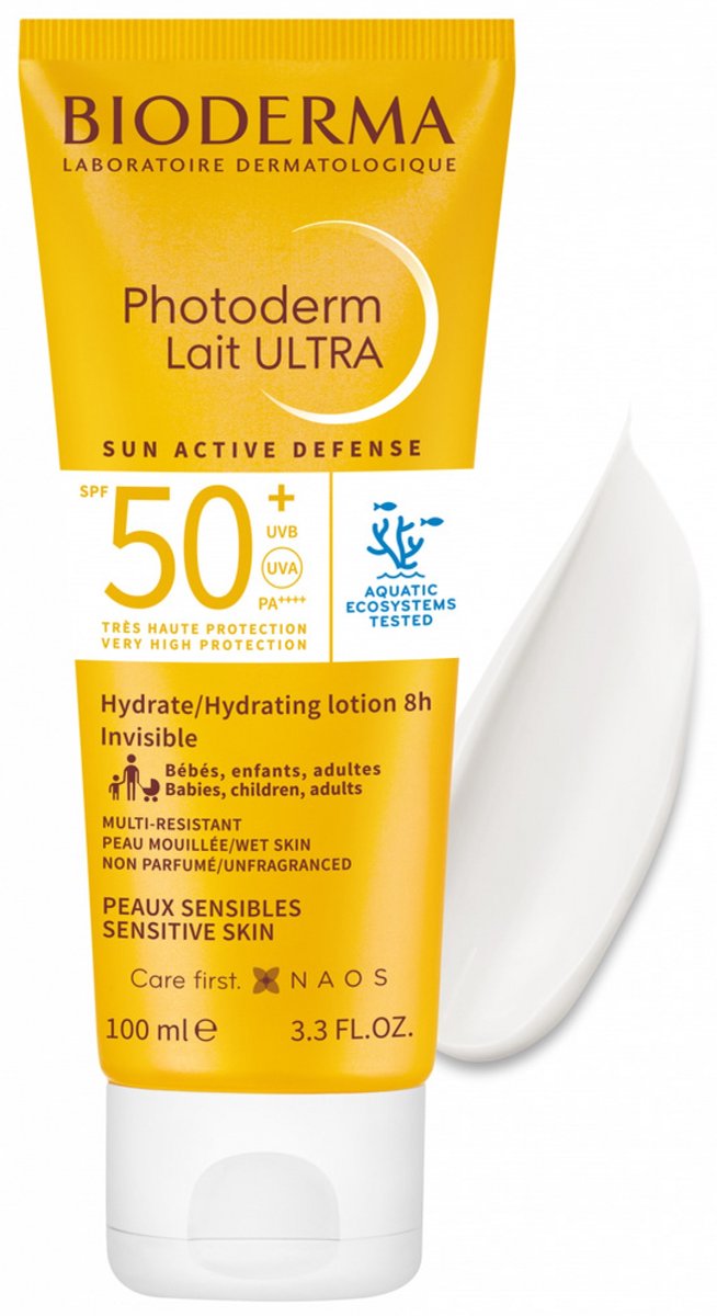 Bioderma Photoderm Lait Ultra SPF50+ - Zeer hoge zonbescherming voor gezicht en lichaam - 100ml van Merkloos — afbeelding 3