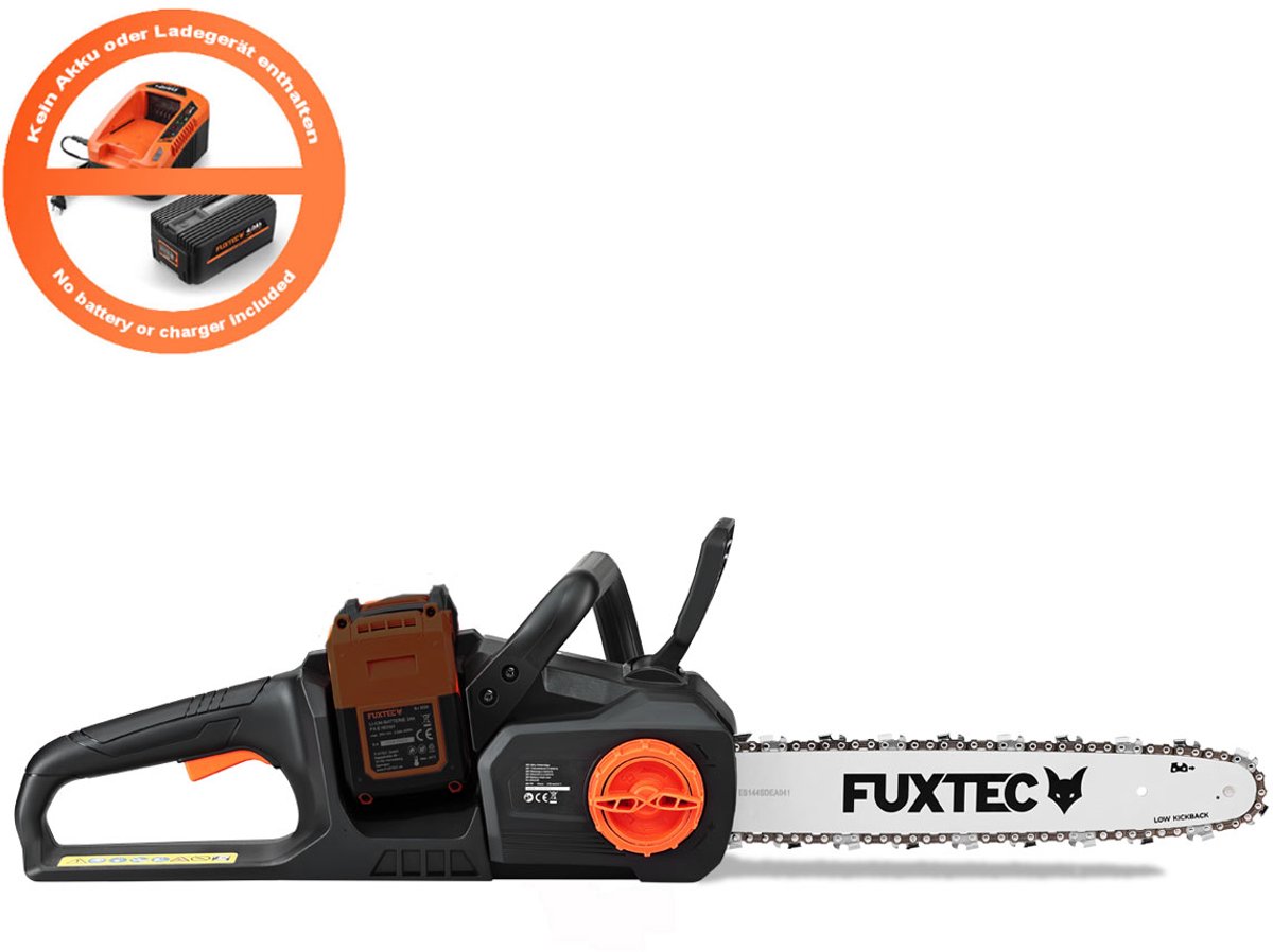 Accuzaag 2x20V - FUXTEC FX-E2KSSET - zaaglengte 35cm, zonder accu of lader