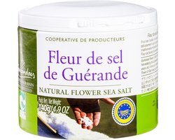 Fleur de Sel Guerande Fijn Zeezout Le Guérandais 140 gram