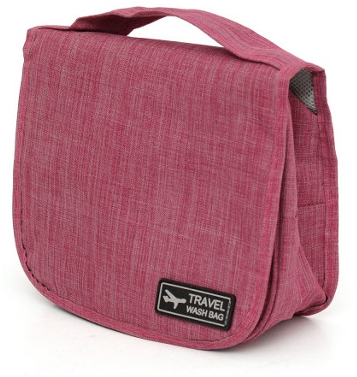Toilettas - TravelCare - Make-Up Tasje en Organizer - Etui - Toilettas voor op Reis - Ophangbaar met Haak - Waterdicht - Compact 20x20x8.5 cm