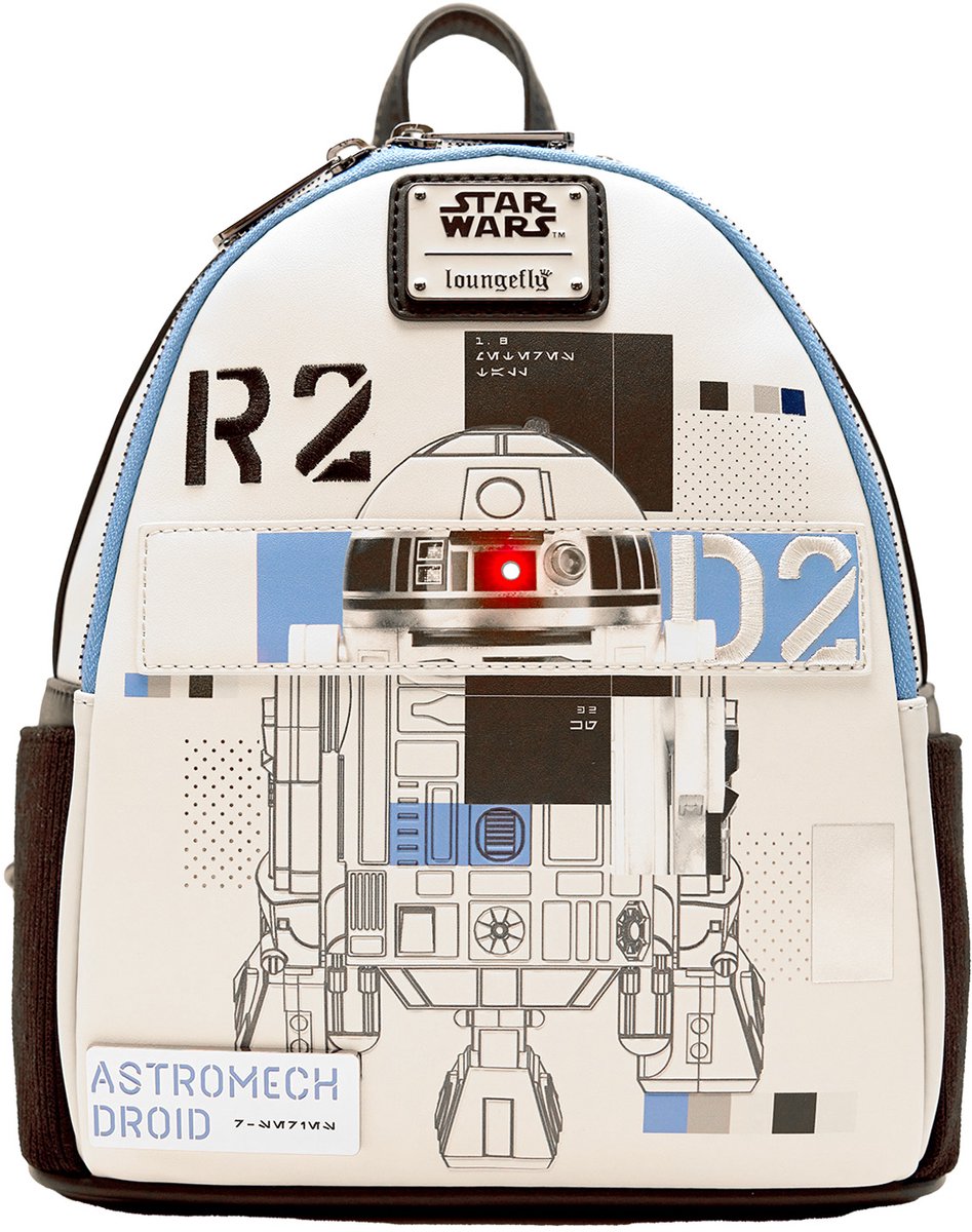 Disney Loungefly Backpack Star Wars The Power of the Force Astromech