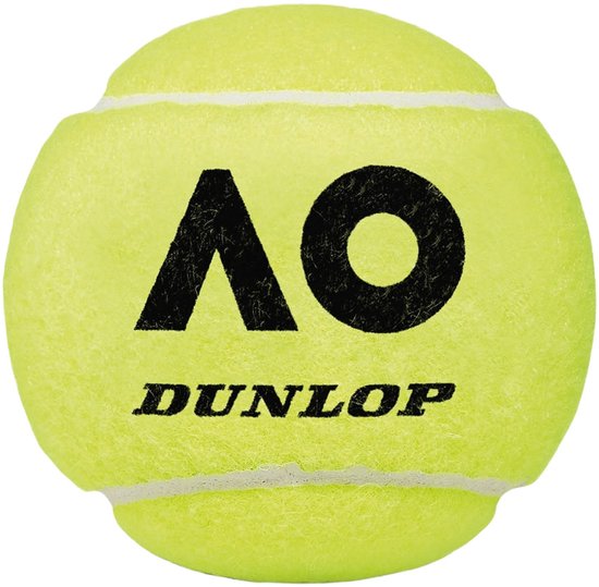 Dunlop Australian Open Tennisballen - 4 stuks