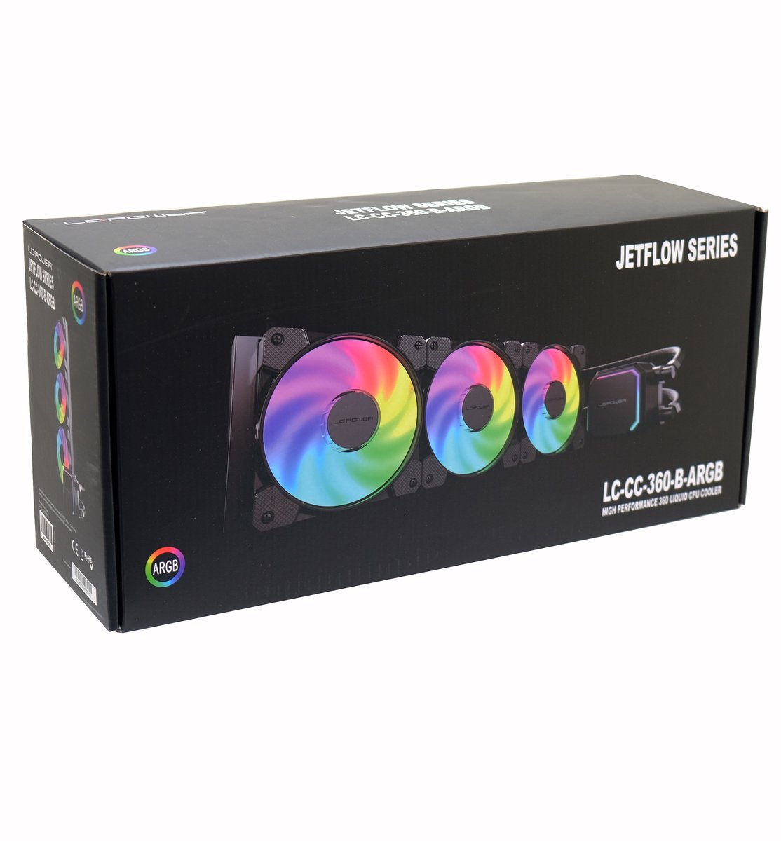 Power 360 Argb Waterkoeler (Black) - afbeelding 3