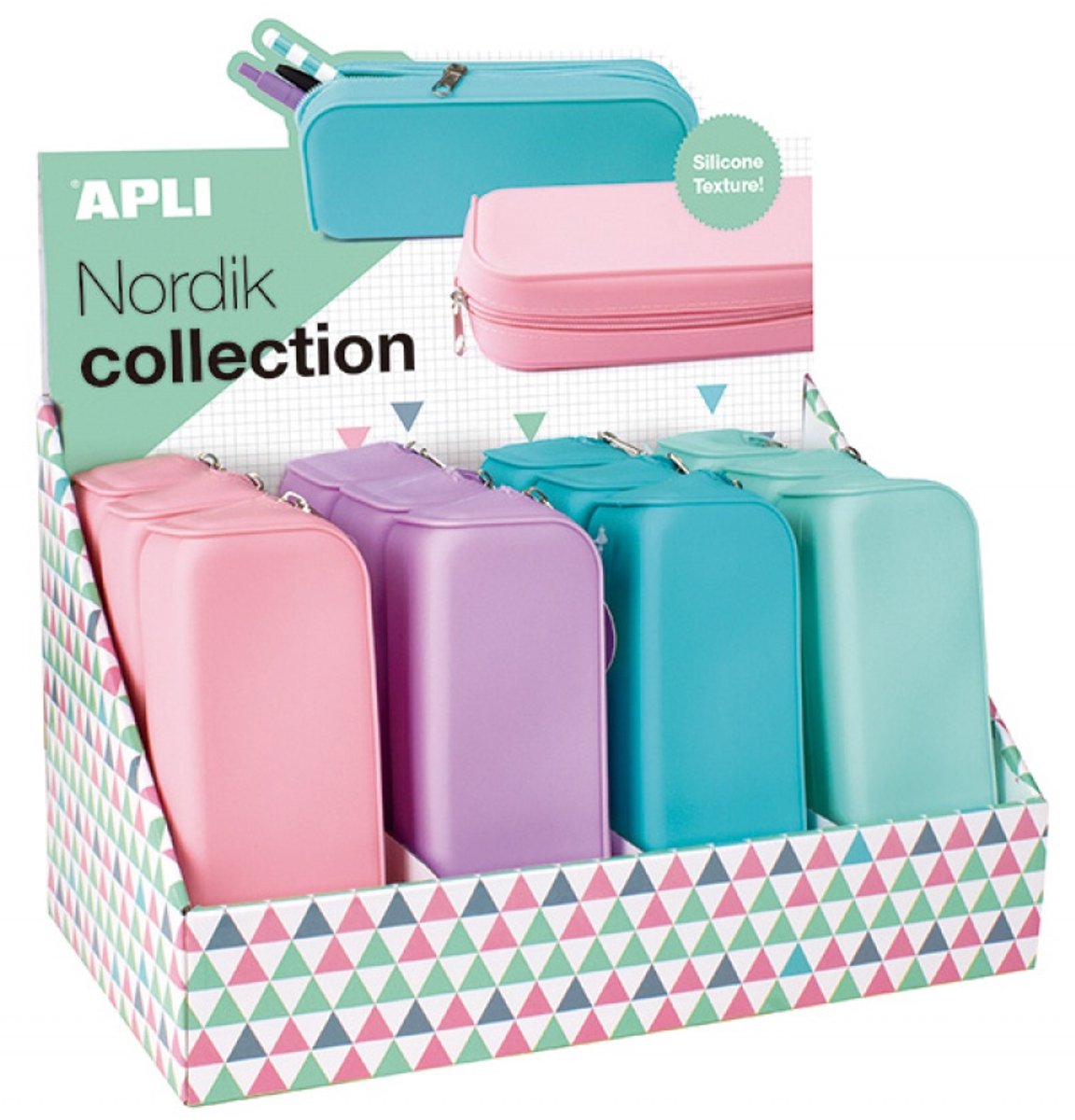 APLI Kids siliconen etui soft Nordic premium waterbestendig.