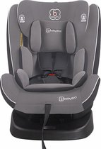BabyGO autostoel Nova 360° met isoFix Grijs (0-36kg)