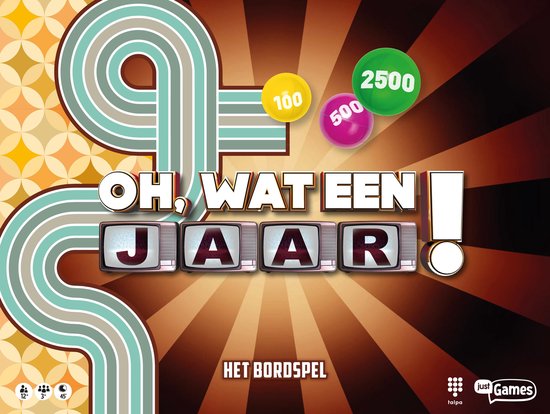 Just Games Bordspel Oh, Wat Een Jaar! (nl)