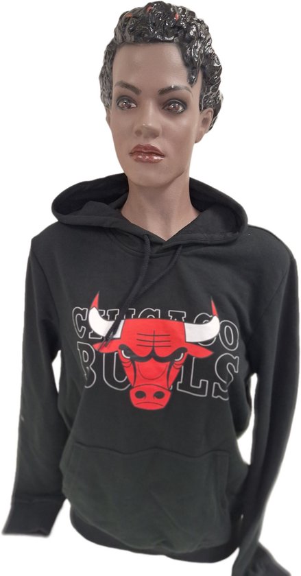 CHICAGO BULLS - NEW ERA - SWEAT À CAPUCHE - BLACK- XS