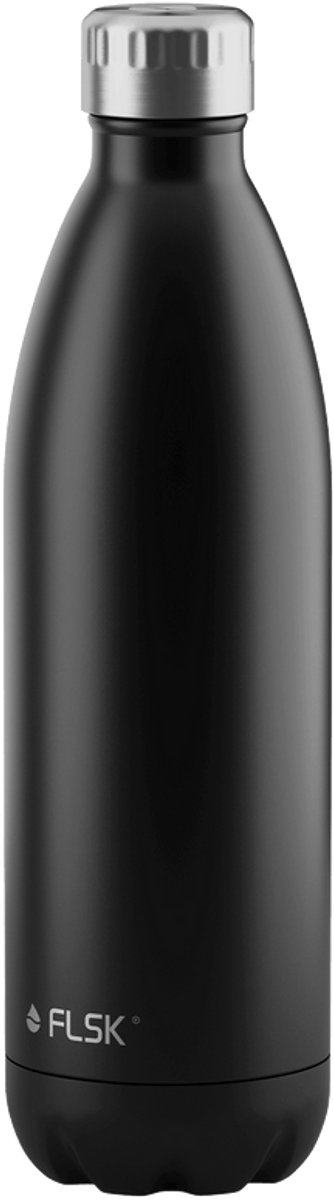 FLSK Drinkfles To Go - 750 ml - Zwart