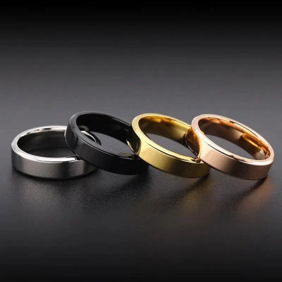 Zilveren metalen ringen - van 5 cm tot 120 cm doorsnede