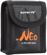50CAL LiPo Safe Bag – Explosieveilige beschermtas voor 2 DJI Neo FPV drone-batterijen