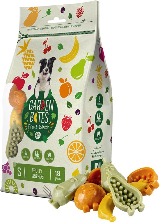 Duvoplus - Hondensnack - Hond - Garden Bites Fruity Friends S - 18st