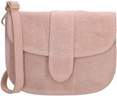 Sac bandoulière Charm London Anna - Vieux rose - 100 % Cuir