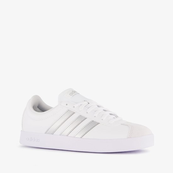 Baskets Adidas VL Court Base blanches pour femme - Taille 40