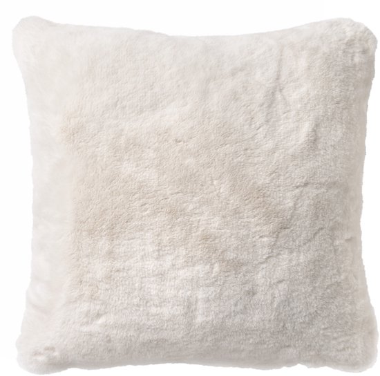 Dutch Decor ZOYA - Sierkussen 45x45 cm - White Neige - blanc - Coussin intérieur inclus