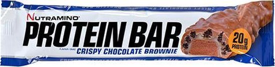 Nutramino Protein Bar - Eiwitreep - Chocolade Brownie - 1 doos (12x64g)