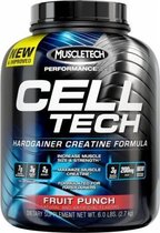 Muscletech Cell-Tech Creatine - Met Toegevoegde Vitamines en Mineralen - Sinaasappel - 2720 gram (55 doseringen)