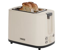 Princess Broodrooster Wave 142337 - Beige - Retro - Compact - 7 Instelbare standen - 930 Watt Princess Broodrooster Wave 142337 - Beige - Retro - Compact - 7 Instelbare standen - 930 Watt