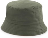 Senvi Reversible Bucket Hat - Maat S/M - Olive Green/Stone