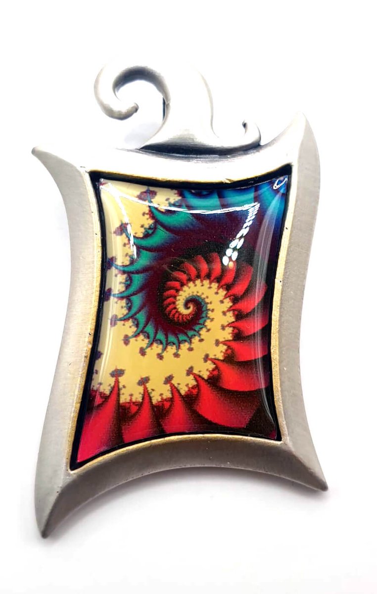 Fractal spiral hanger noah(A42)