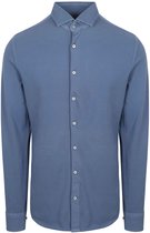 Chemise piqué Blauw Jeans - Taille L - Homme - Chemises Chemises