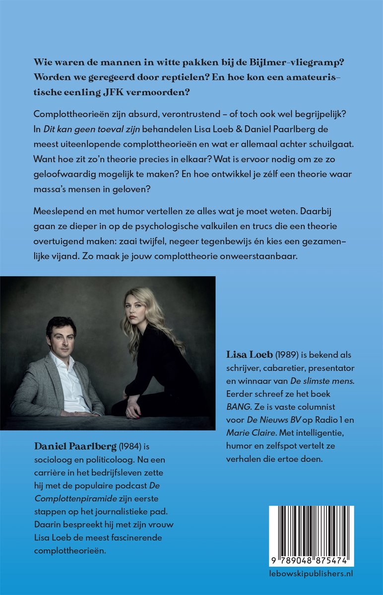 Dit kan geen toeval zijn - back cover