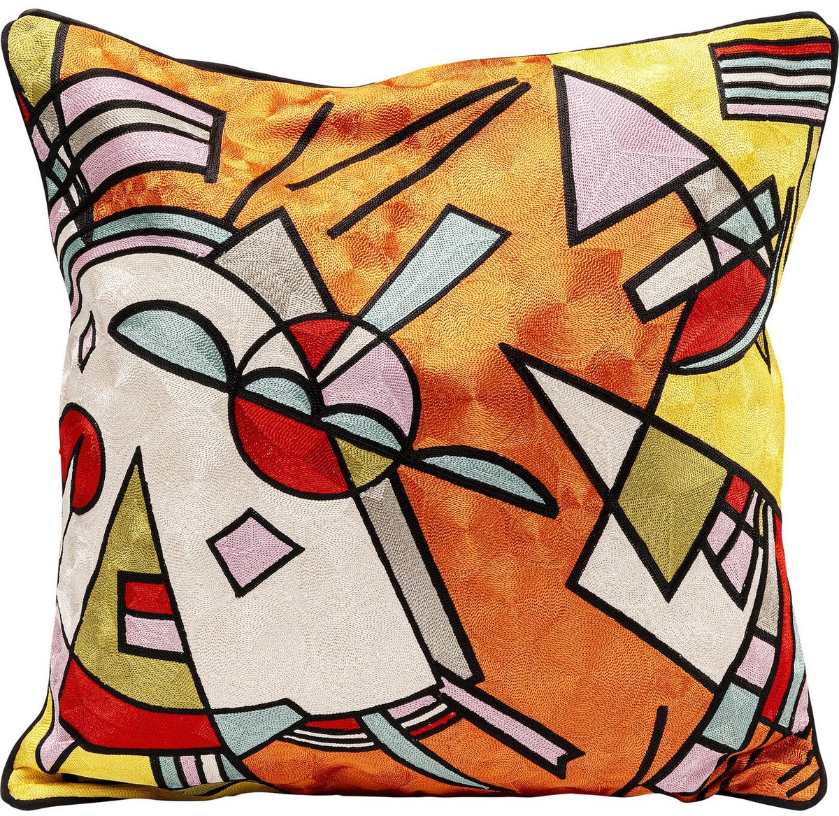 Kussen Art Line oranje Kare Design