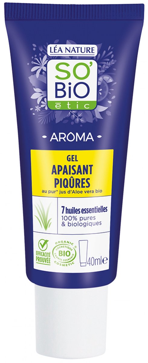 Léa Nature SO BIO étic Aroma Biologische Verzachtende Gel bij Beten en Steken 40 ml